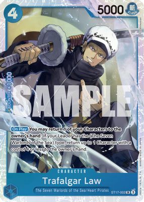 Trafalgar Law ST17-002 card