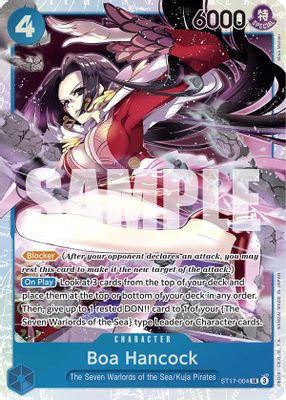 Boa Hancock ST17-004 card