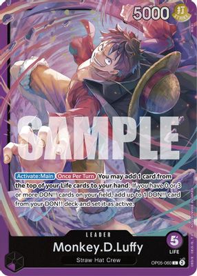 Monkey.D.Luffy OP05-060 card