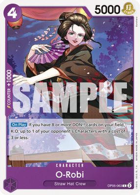 O-Robi OP05-063 card