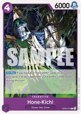 Hone-Kichi OP05-072 card
