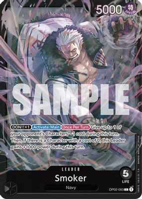 Smoker OP02-093 card