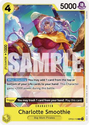 Charlotte Smoothie OP03-110 card