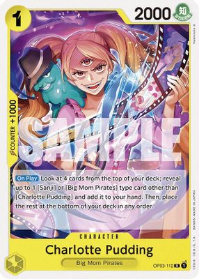 Charlotte Pudding OP03-112 card