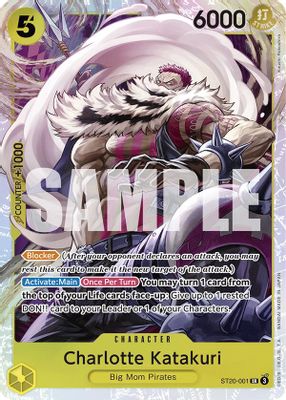 Charlotte Katakuri ST20-001 card