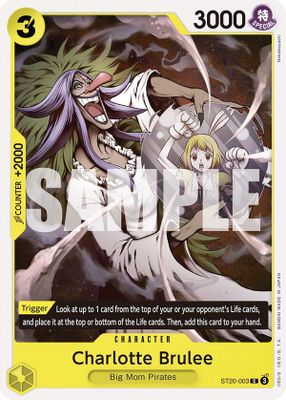 Charlotte Brulee ST20-003 card