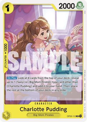 Charlotte Pudding OP03-112 card