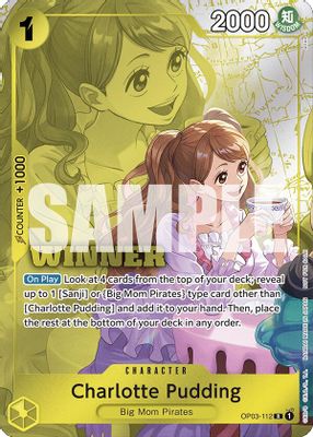 Charlotte Pudding OP03-112 card