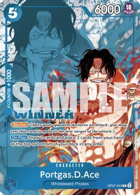 Portgas.D.Ace OP07-053 card