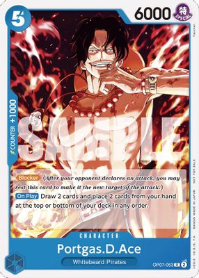 Portgas.D.Ace OP07-053 card