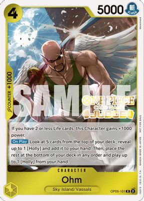 Ohm OP05-101 card