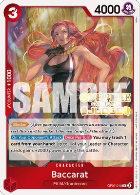 Baccarat OP07-010 card