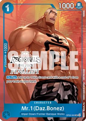 Mr.1 OP02-063 card