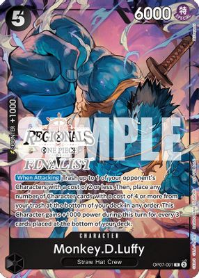 Monkey.D.Luffy OP07-091 card