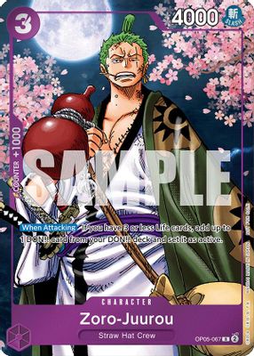 Zoro-Juurou OP05-067 card