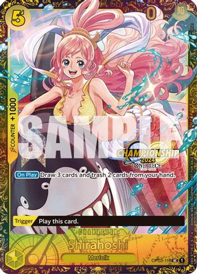Shirahoshi OP03-116 card