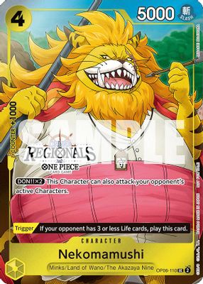 Nekomamushi OP06-110 card