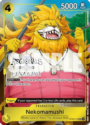 Nekomamushi OP06-110 card