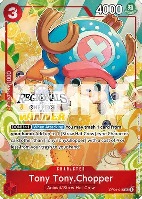 Tony Tony.Chopper OP01-015 card