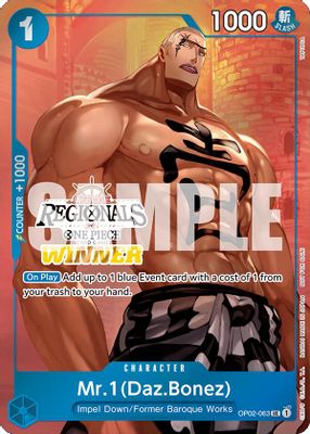 Mr.1 OP02-063 card