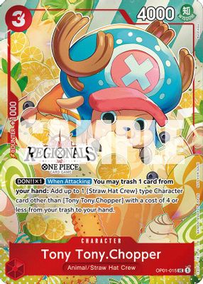 Tony Tony.Chopper OP01-015 card