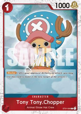 Tony Tony.Chopper ST01-006 card