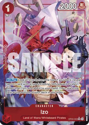 Izo OP03-003 card