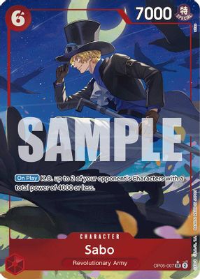 Sabo OP05-007 card
