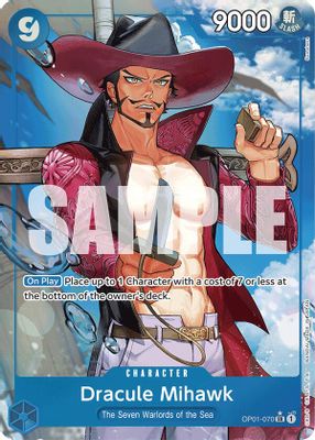 Dracule Mihawk OP01-070 card
