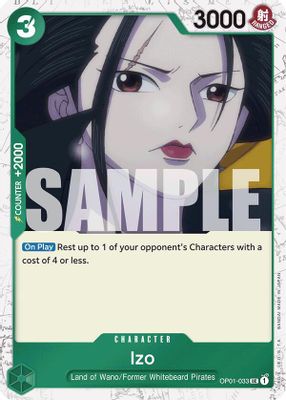 Izo OP01-033 card