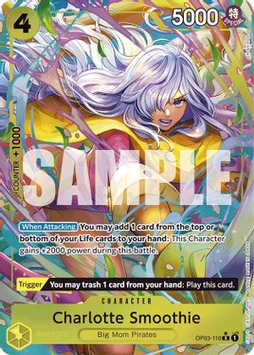 Charlotte Smoothie OP03-110 card