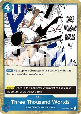 Three Thousand Worlds OP03-057 card