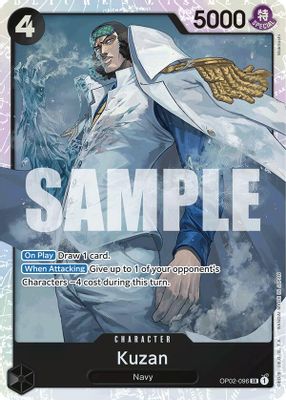 Kuzan OP02-096 card