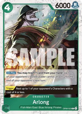Arlong OP06-023 card