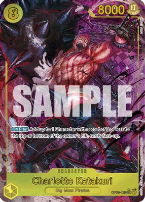 Charlotte Katakuri OP03-123 card