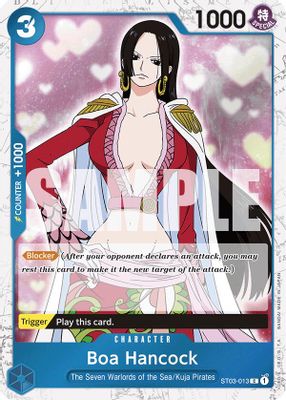 Boa Hancock ST03-013 card
