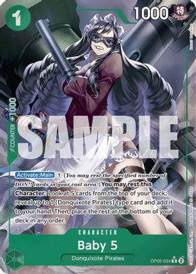 Baby 5 OP05-034 card