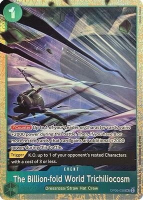 The Billion-fold World Trichiliocosm OP06-038 card