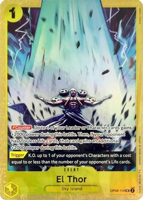 El Thor OP05-114 card