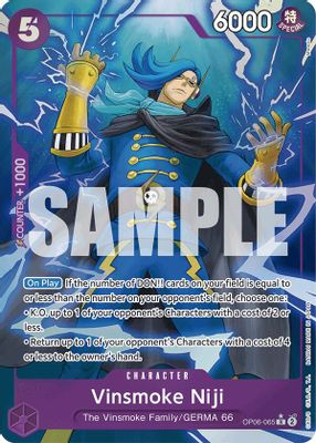 Vinsmoke Niji OP06-065 card