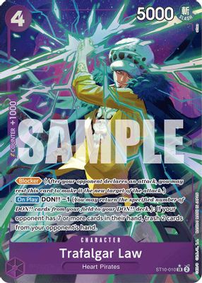 Trafalgar Law ST10-010 card