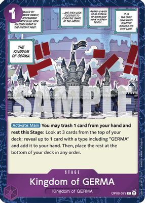 Kingdom of GERMA OP06-079 card