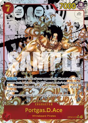 Portgas.D.Ace OP02-013 card