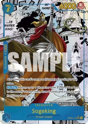 Sogeking OP03-122 card