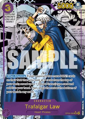 Trafalgar Law OP05-069 card