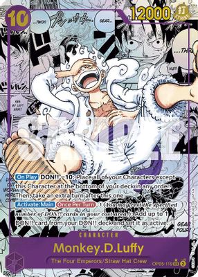 Monkey.D.Luffy OP05-119 card
