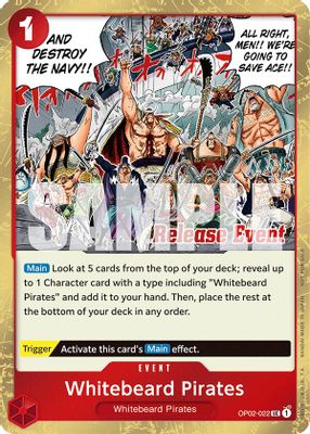 Whitebeard Pirates OP02-022 card