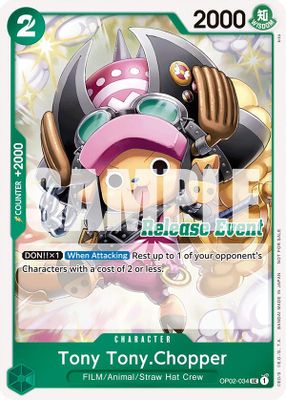Tony Tony.Chopper OP02-034 card