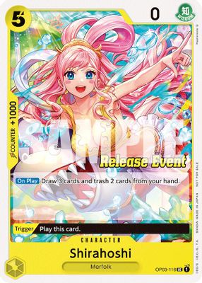 Shirahoshi OP03-116 card