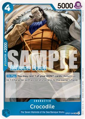 Crocodile OP07-040 card